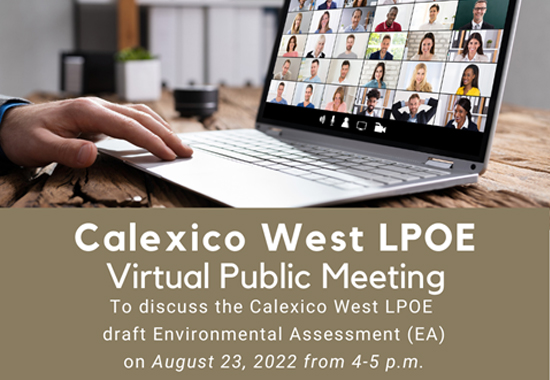 Computer Image and Calexico Meeting Posting